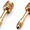 Carbon Steel 1/4" Hose Adapter Generic Gold-0