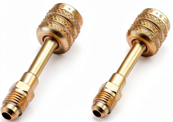 Carbon Steel 1/4" Hose Adapter Generic Gold-0