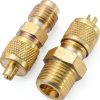Tigbear Brass Tube Fitting 1/4 1/8 NPT Adapter-0