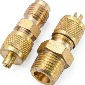Tigbear Brass Tube Fitting 1/4 1/8 NPT Adapter-0