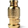 A2L Refrigerant Adapter SKTMH Brass 1/4" HVAC-3