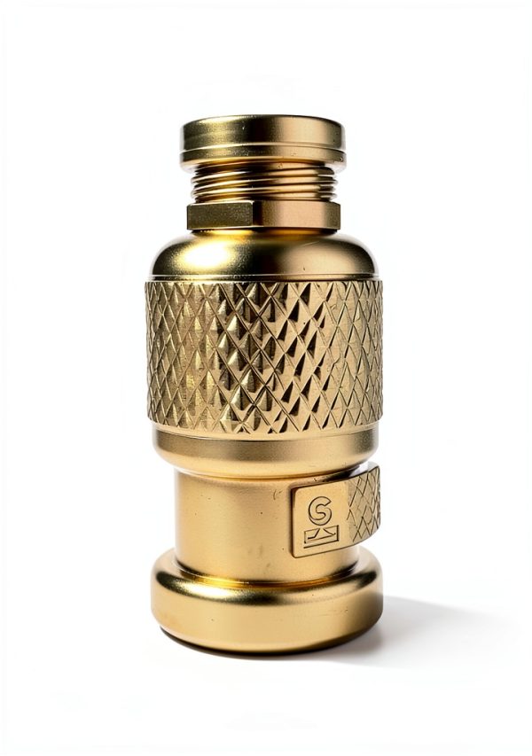 A2L Refrigerant Adapter SKTMH Brass 1/4" HVAC-3
