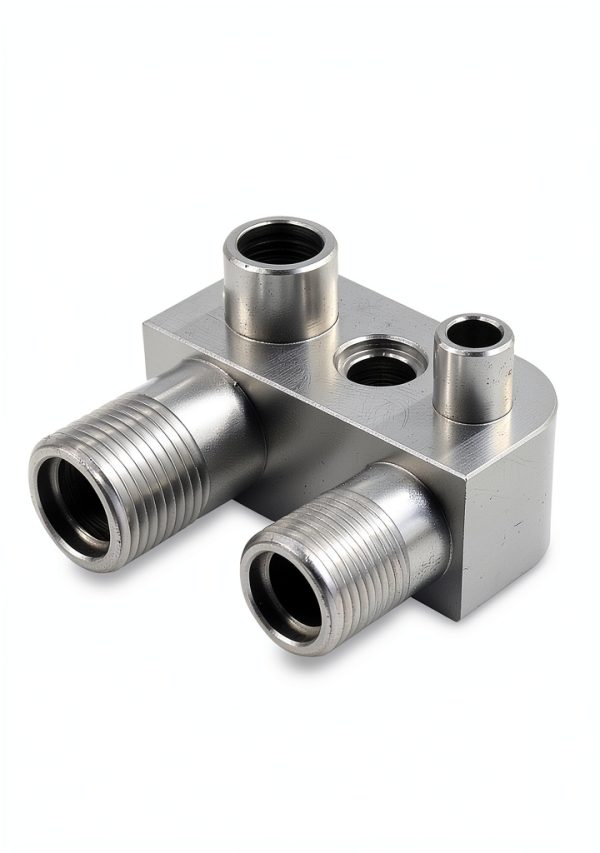 JasperAutopart Aluminum AC Line Compressor Adapter-4