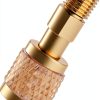 R32 Brass Refrigerant Adapter HINGTAI 1/4 Inch-0
