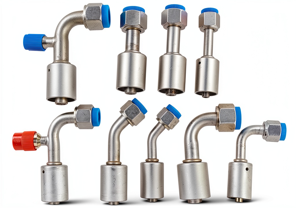 'Wisepick Silvery AC Fitting Set components'