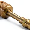 Carbon Steel 1/4" Hose Adapter Generic Gold-1
