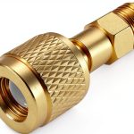 A2L Refrigerant Adapter SKTMH Brass 1/4" HVAC-0