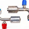 Wisepick Silvery AC Fitting Set for Automotive-5