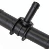 RideSerenity 3-Way Radiator Coolant Hose Connector Plastic-2