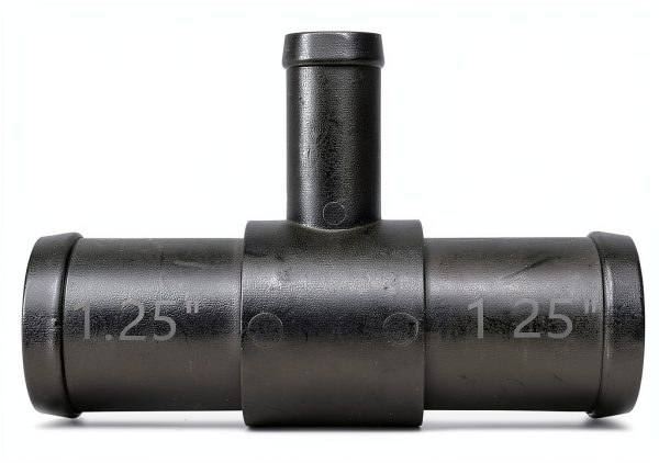 RideSerenity 3-Way Radiator Coolant Hose Connector Plastic-0