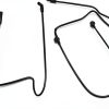 koxuyim Front Windshield Washer Hose and Nozzle Hose 39.6in Black-5