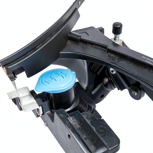 Windshield Washer Filler Tube KH866 Plastic White-5