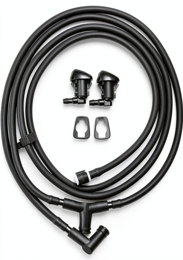 Windshield Washer Hose Black Plastic FZSFVAQ-0