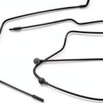 koxuyim Front Windshield Washer Hose and Nozzle Hose 39.6in Black-0