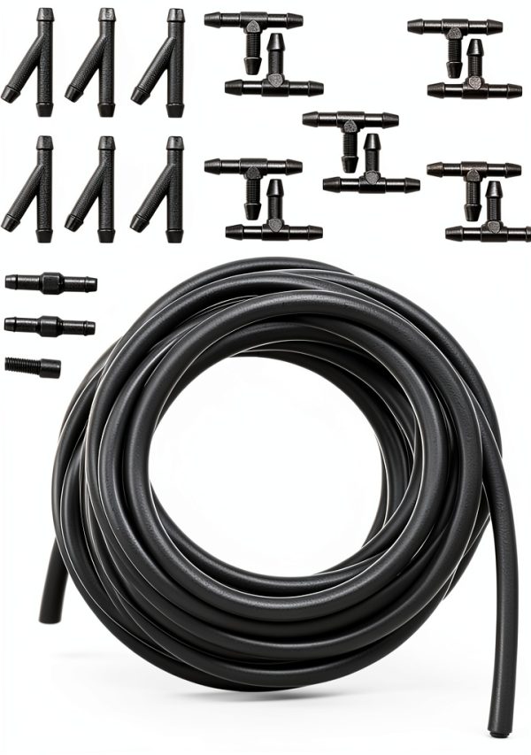 Slykew 13ft Rubber Windshield Washer Hose Universal-0