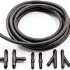 UHANBUT Windshield Washer Hose Kit 3M Black Rubber Replacement-0