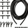 Windshield Washer Hose Juxiamal Jus-4413F49 Black 3M Rubber Kit-0