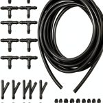 Windshield Washer Hose Juxiamal Jus-4413F49 Black 3M Rubber Kit-0