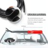 YGDMD Windshield Washer Hose Kit 13ft Black Silicone with 3 Connectors-2