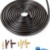 Awave Bloom Universal Windshield Washer Hose Kit 4M Black Rubber-0