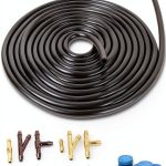 Awave Bloom Universal Windshield Washer Hose Kit 4M Black Rubber-0