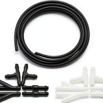 Windshield Washer Hose Moly Magnolia Black Rubber 157in Heavy Duty-0