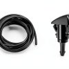 YGDMD Windshield Washer Hose Kit 13ft Black Silicone with 3 Connectors-1