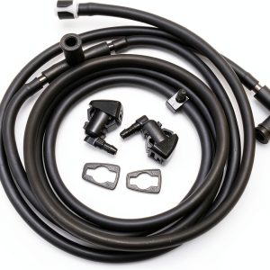 YIENAKFUN Windshield Washer Nozzle Hose Kit Premium Rubber Direct Fit-0