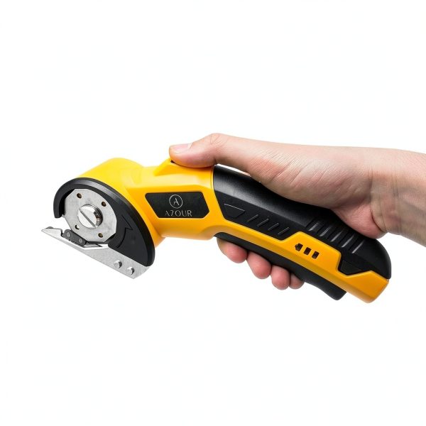 Cardboard Box Cutter Tool, Cordless Electric Scissors for Fabric, Box Cutter Electric 4V with Case, Extra Blade, Art Knife, Carving Knife for Carpet, Plastic, and Craft Projects-3