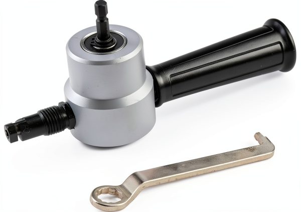 Antrader Double Head Nibbler Cutter HC0050 7.4mm Diameter Silver-0