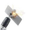 Upgraded Electric Drill Plate Cutter, Metal Nibble Drill Attachment, DIY Metal Drill Attachments,Sheet Metal Cutter for Cutting Iron, Still, Cooper, Aluminum-3