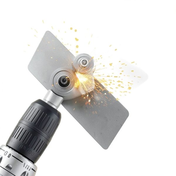 Upgraded Electric Drill Plate Cutter, Metal Nibble Drill Attachment, DIY Metal Drill Attachments,Sheet Metal Cutter for Cutting Iron, Still, Cooper, Aluminum-3