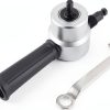 Double Head Metal Sheet Nibbler Cutter Walfront 360° Adjustable-0