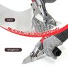 VLOXO Sheet Metal Cutter Drill Attachment Compatible with Multiple Models of Electric Drill, Heavy Metal Cutter for Cutting Iron and Aluminum The Drill Shear Attachment with 360 Degree Pivoting Handle-2