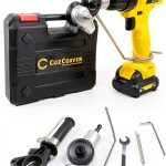 Metal Cutter for Drill CuzConven Double Serrated Nibbler Medium-0