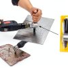 Antrader Double Head Nibbler Cutter HC0050 7.4mm Diameter Silver-2