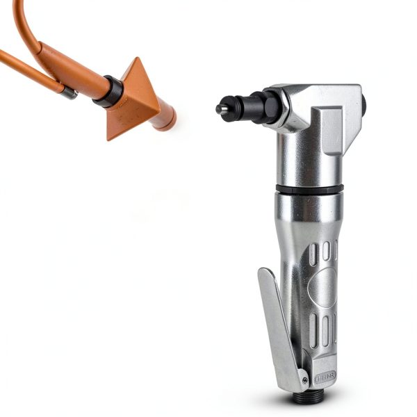 Handheld Air Nibbler High Hardness Blade Scissors Pneumatic Metal Cutting Tool 2800rpm Used in Automotive Sheet Metal Operations steel plate cutting metal cutting operations-5