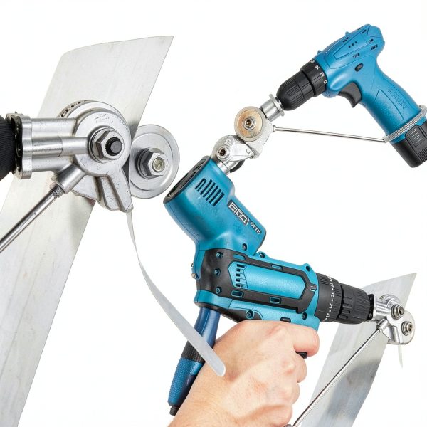 Electric Drill Plate Cutter eztronicscorp Nibbler with Bigger Gear-4