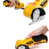 Electric Scissors, Cardboard Cutter, With LED Light, High-Efficiency Brushless Motor, 2000mAh Battery, Tungsten Steel Blade, Suitable for Cloth, Cardboard, Leather, Carpet-3