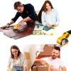 Electric Scissors, Cardboard Cutter, With LED Light, High-Efficiency Brushless Motor, 2000mAh Battery, Tungsten Steel Blade, Suitable for Cloth, Cardboard, Leather, Carpet-5