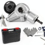 Sheet Metal Cutter Drill Attachment WIVZKAO Nibbler Enhanced Capacity-0