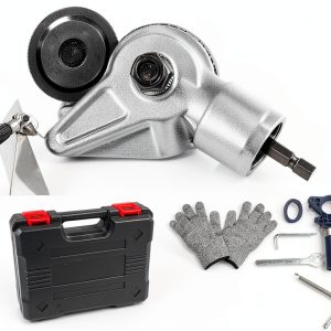 Sheet Metal Cutter Drill Attachment WIVZKAO Nibbler Enhanced Capacity-0