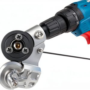 CZS Sheet Metal Cutter Drill Attachment EBigDeals Nibbler for Steel-0