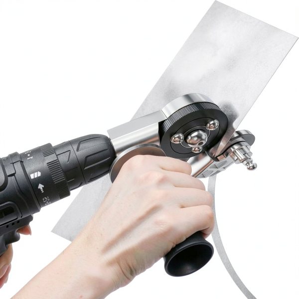CZS Sheet Metal Cutter Drill Attachment EBigDeals Nibbler for Steel-2
